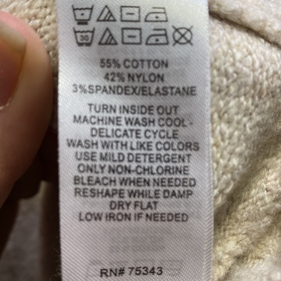 Shrinking Violet Surplice Front & Back Sweater - Picture 6 of 6